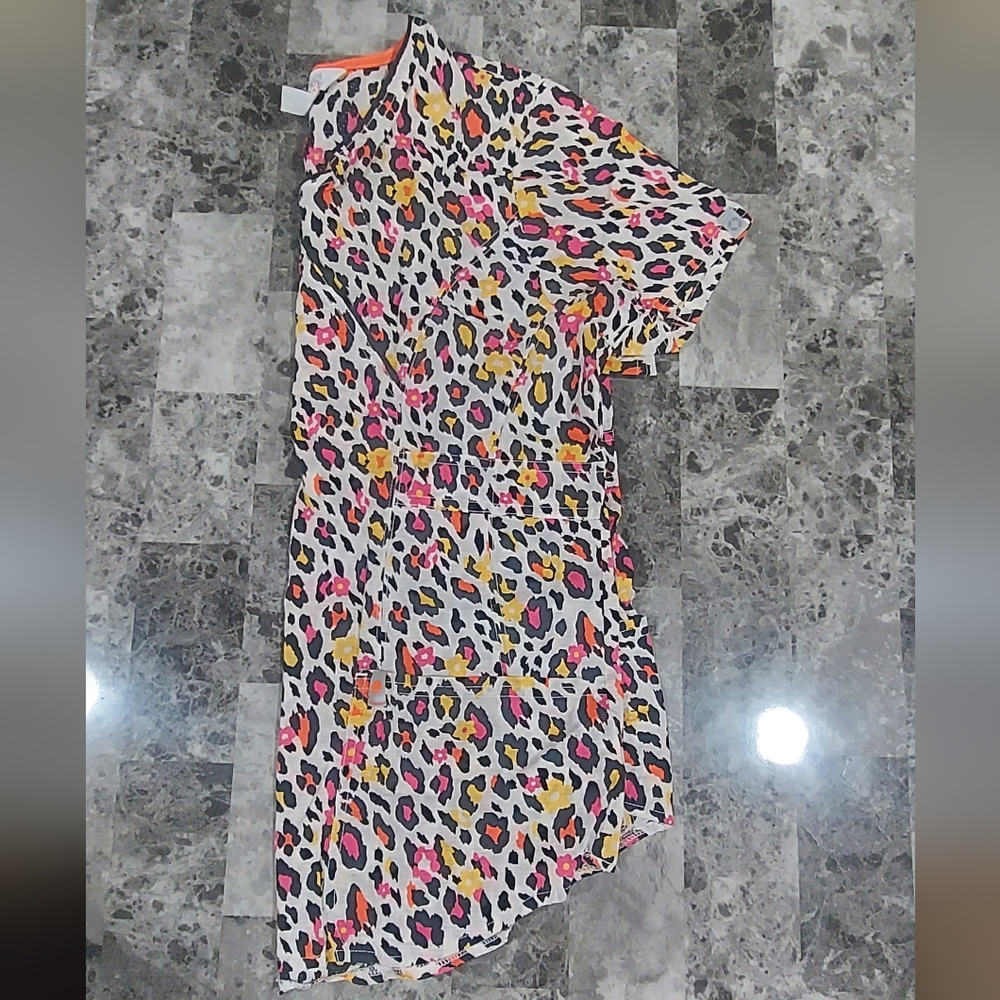 Mock Wrap Scrub Top